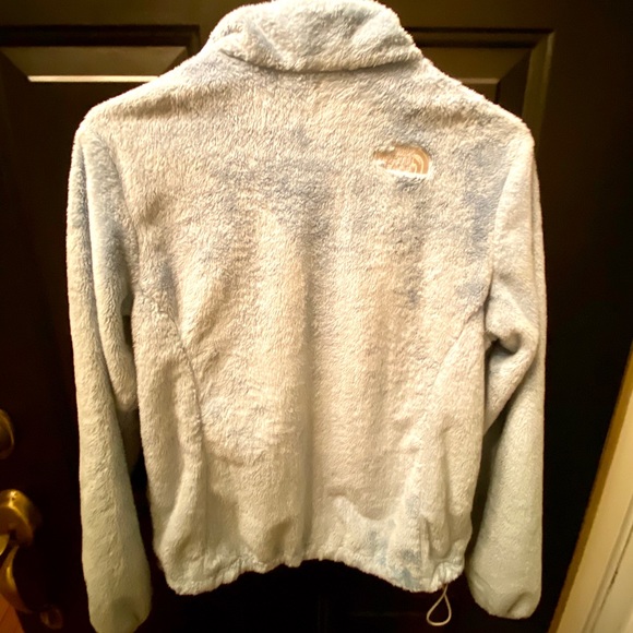 The North Face Fuzzy Fleece Light Blue Jacket women’s Small. - Picture 5 of 9